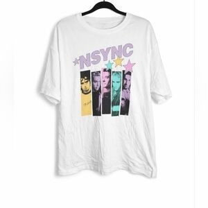 ’NSYNC Graphic Band TeeSize XXL – 2024 Licensed